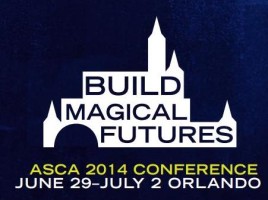 2014 American School Counselor Association Annual Conference “Building Magical Futures” in Orlando, Florida. (Logo)